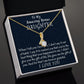 To My Amazing Bonus Daughter, Alluring Beauty Necklace Gift For Her, Christmas Gift From Loving Bonus Mom, Meaningful Gift