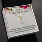 To My Maid Of Honor Alluring Beauty Necklace, Wedding Anniversary Gift, Meaningful Gift, Birthday Gift For Her, Appreciation Gift.