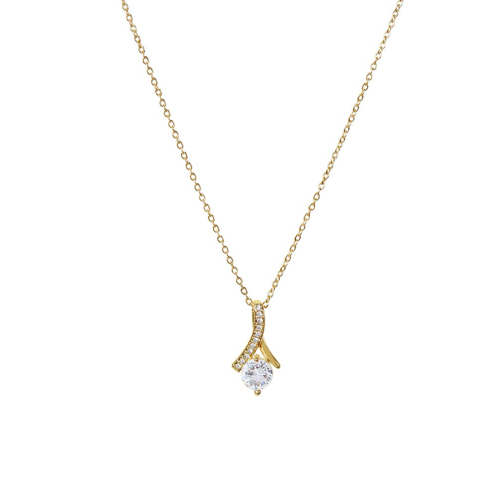 To My Maid Of Honor Alluring Beauty Necklace, Wedding Anniversary Gift, Meaningful Gift, Birthday Gift For Her, Appreciation Gift.
