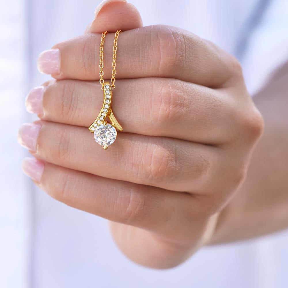 To An Amazing New Optician Alluring Beauty Necklace, New Optician Gift, Med School Grad, Meaningful Gift,  Women Jewelry