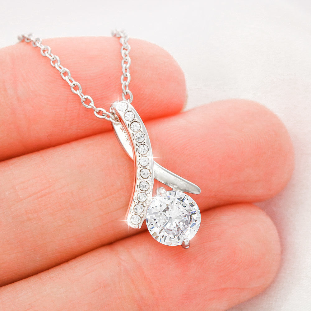 To My Soulmate Alluring Beauty Necklace, Anniversary Gift, Sentimental Gift, Soulmate Jewelry Gift, Valentine's Day Gift.