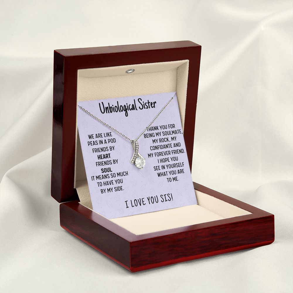 To My Daughter, Alluring Beauty Necklace, Birthday Gift For Her, Christmas Gift, From Loving Mom.