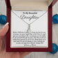 To My Beautiful Daughter, Alluring Beauty Necklace, Christmas Gift, Meaningful Gift, Birthday Gift, From Loving Mom,