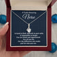 To A Truly Amazing Nurse, Alluring Beauty Necklace, Appreciation Gift For Nurse Mom, Mothers Day Gift, Christmas Gift, Women Jewelry, From Proud Son.