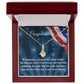 Lovely Petit Necklace, Congratulations On Becoming A Citizen Necklace