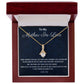 To My Mother-In-Love Alluring Beauty Necklace, Birthday Gift For My Mother-In-Love, Birthday Gift For Husband's Mom, Mothers Day Gift, From Daughter-In-Love.