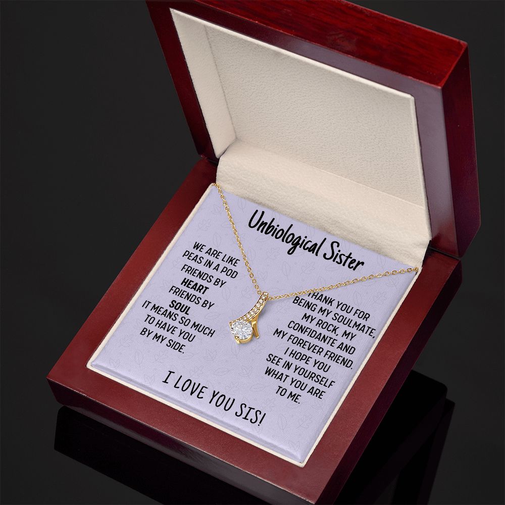 To My Daughter, Alluring Beauty Necklace, Birthday Gift For Her, Christmas Gift, From Loving Mom.