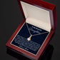 To My Beautiful Daughter, Alluring Beauty Necklace, Mom To Daughter Gift, Christmas Gift, Birthday Gift, From Loving Mom.