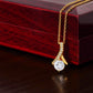 To My Soulmate Alluring Beauty Necklace, Anniversary Gift, Sentimental Gift, Soulmate Jewelry Gift, Valentine's Day Gift.