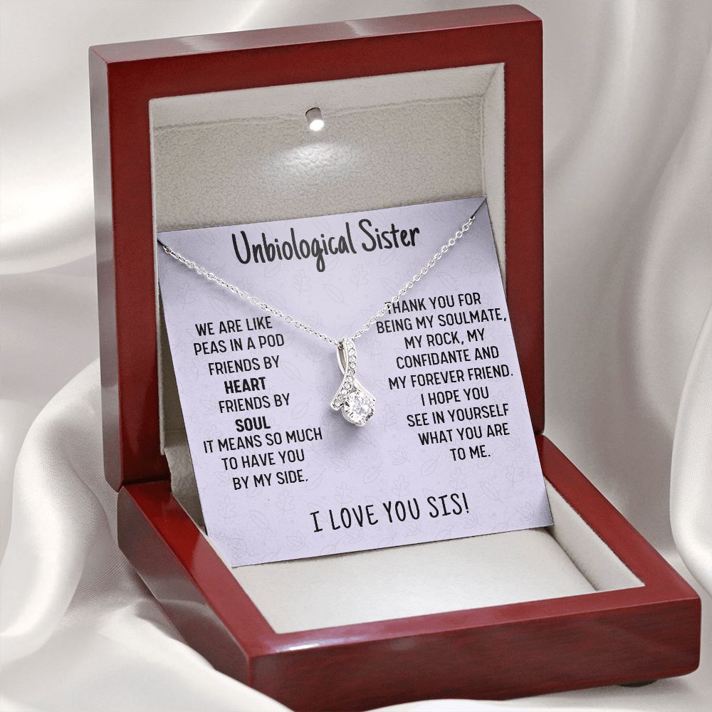 To My Daughter, Alluring Beauty Necklace, Birthday Gift For Her, Christmas Gift, From Loving Mom.
