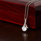To My Mother-In-Love Alluring Beauty Necklace, Birthday Gift For My Mother-In-Love, Birthday Gift For Husband's Mom, Mothers Day Gift, From Daughter-In-Love.