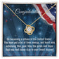 Citizenship Gift Love Knot Necklace