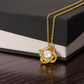 I'm Sorry Love Knot Necklace, Apology  Jewelry For Amazing Wife, Wedding Anniversary Gift For Her, I Am Sorry Love