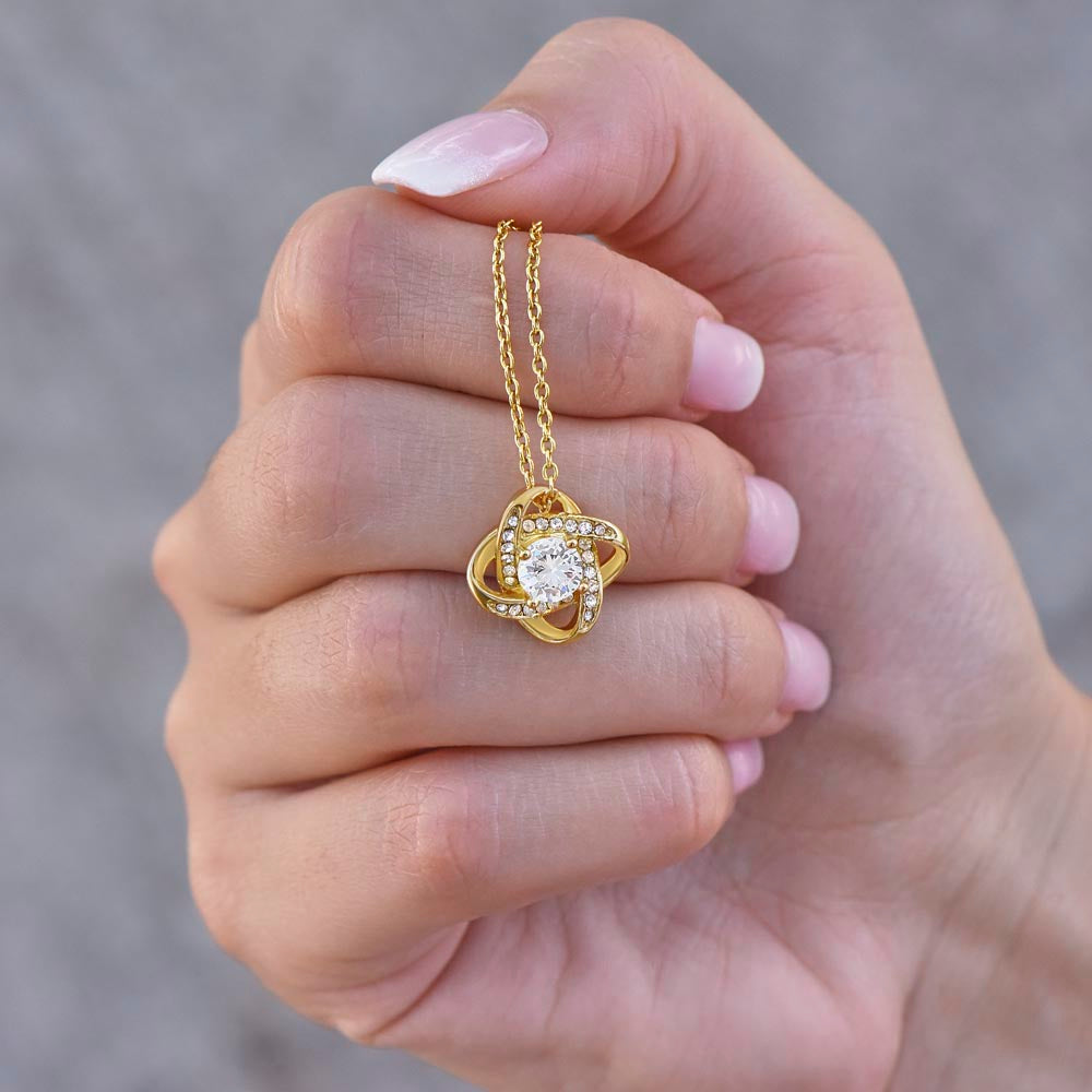 Beautiful Wife Love Knot Necklace