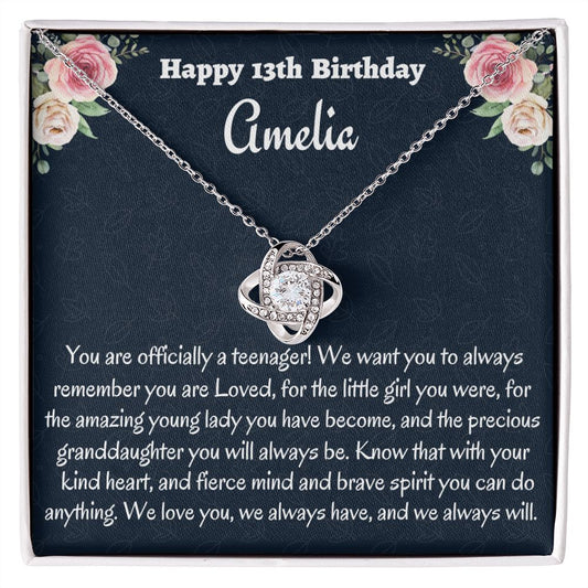 Custom order for Amelia