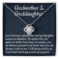 Godmother & Goddaughter Gifts, Love Knot Necklace, Birthday Gift For Her, Christmas Gift, I Love You Forever.
