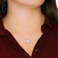 To An Amazing New Fashion Designer Love Knot Necklace, Fashion School Grad, Congratulations Gift For Her, New Fashion Designer Jewelry, Meaningful Gift.