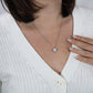 To My Fiance's Mom, Birthday Gift For My Mother-In-Love, Love Knot Necklace, Wedding Day Gift For Her
