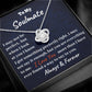 I May not Be Perfect Love Knot Gift for Soulmate