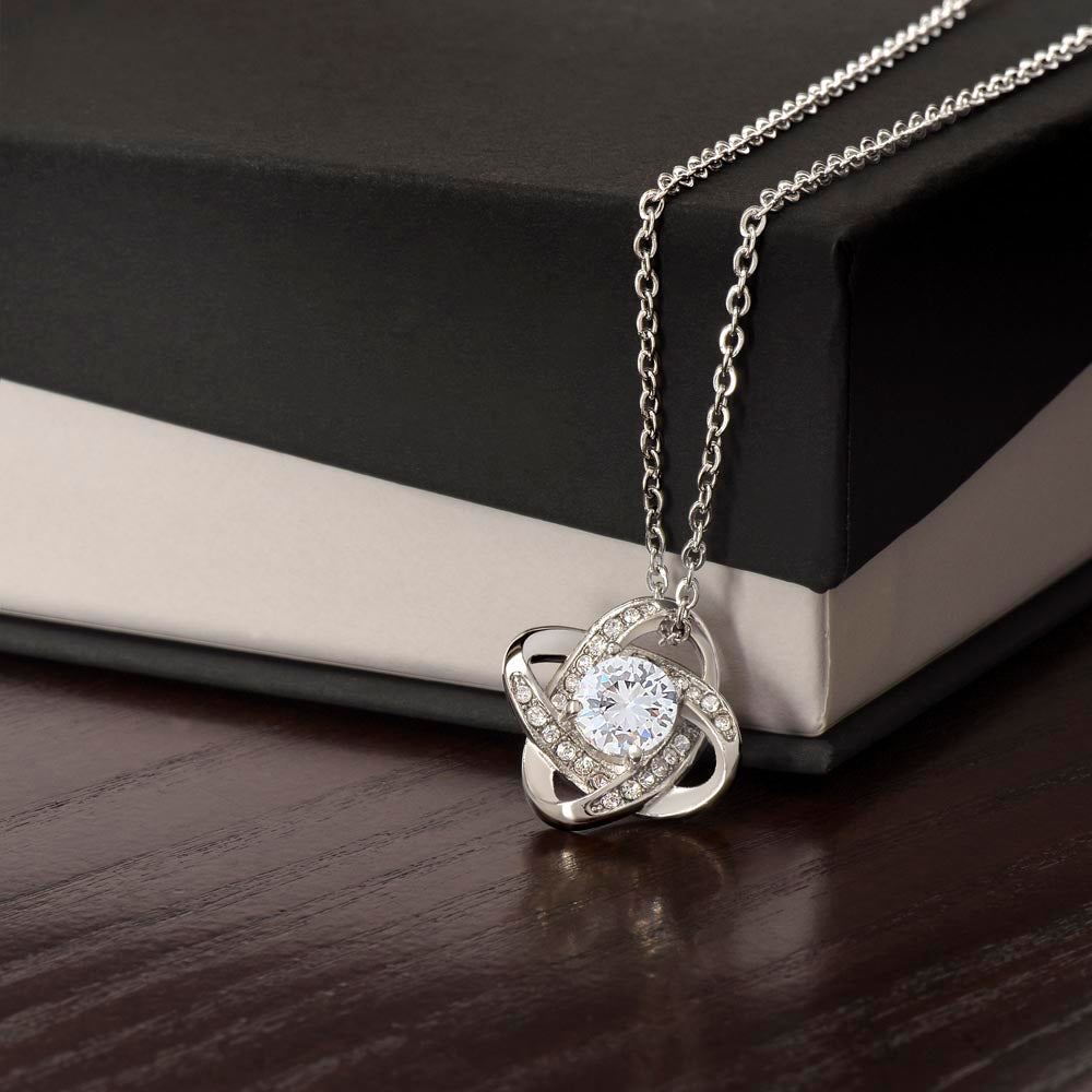 To An Amazing New Nurse Love Knot Necklace, Nurse Graduation Gift, Grad Gift For Her, New Nurse Appreciation Gift, Professional Gift, Women Jewelry.