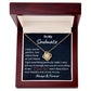 I May not Be Perfect Love Knot Gift for Soulmate