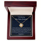 To An Amazing New Data Scientist Love Knot Necklace, Congrats Grad 2022, Congratulations Gift For Her, New Data Scientist Jewelry Gift, Meaningful Gift.