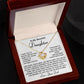 Ready To My Daughter Love Knot Necklace, Birthday Gift From Dad, Christmas Gift For Her, Dad to Daughter Gift.