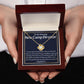 To An Amazing New Camp Director  Love Knot Necklace, New Camp Director Jewelry Gift, Camp Director Necklace  Gift, Congratulations Gift For Her.