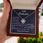 I May not Be Perfect Love Knot Gift for Soulmate