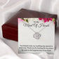To My Maid Of Honor Love Knot Necklace, Wedding Anniversary Gift, Meaningful Gift, Birthday Gift For Her, Appreciation Gift.
