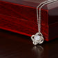 To An Amazing New Chiropractor Love Knot Necklace, New Chiropractor Congratulations Gift, Profession Gift ,Jewelry Gift For Her.