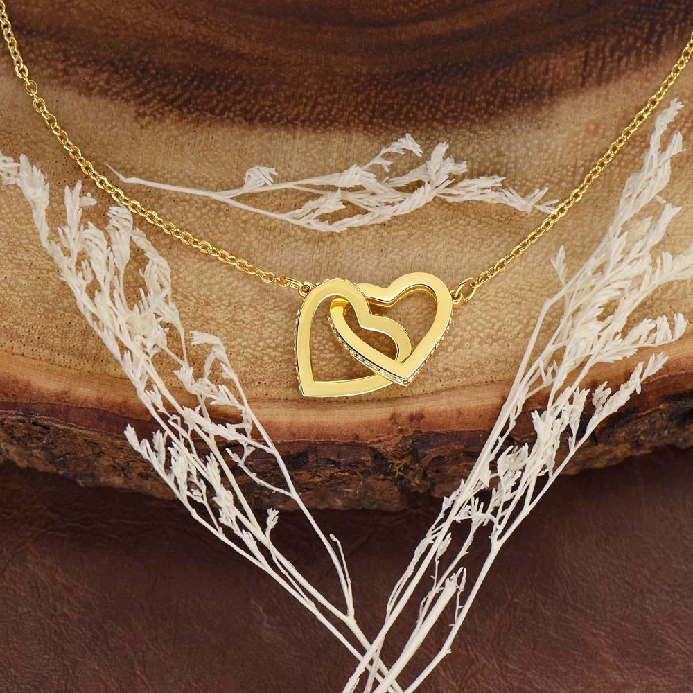 To An Amazing New Dentist Interlocking Hearts Necklace, New  Dentist Necklace, Graduation Gift For Her, Meaningful Gift, Women Jewelry.