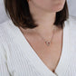 To My Daughter, Interlocking Hearts Necklace, Birthday Gift For Her, Christmas Gift, From Loving Mom.