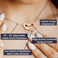 To An Amazing New Architect Interlocking Hearts Necklace, Graduation Gift, New Architect Congratulations Gift, Women Jewelry