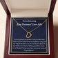 To An Amazing New Personal Care Aide Delicate Heart Necklace, New Personal Care Aide Gift, Appreciation Jewelry Gift, Meaningful Gift, Unique Jewelry Gift,