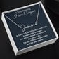A Truly Amazing Home Caregiver Signature Style Name Necklace, Appreciation Gift, Birthday Gift For Her, Christmas Gift. Meaningful Jewelry.