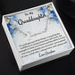 To My  Granddaughter Signature Style Necklace, Custom Name Birthday Gift, From Grandmother, Personalized Graduation Gift.