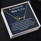 To My Amazing Mother In Love Signature Style Necklace, Birthday Gift For An  Amazing Mother In Love, Mothers Day Gift, Gift From Daughter In Law.