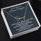 A Truly Amazing Home Caregiver Signature Style Name Necklace, Appreciation Gift, Birthday Gift For Her, Christmas Gift. Meaningful Jewelry.