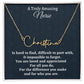 A Truly Amazing Nurse Signature Style Necklace, Birthday Gift, Custom Name Jewelry, Retirement Gift, Appreciation Gift.