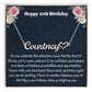 Happy 27th Birthday Heart Name  Necklace, Birthday Gift For Her, New Job Promotion Gift, Meaningful Gift, Mothers Day Gift, Wedding Anniversary Gift.