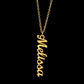 To My Amazing Mom Vertical Name Necklace, Birthday Gift For An Amazing Mother, Mothers Day Gift, Gift From Daughter,  Son To Mother Gift.