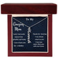 To My Amazing Mom Vertical Name Necklace, Birthday Gift For An Amazing Mother, Mothers Day Gift, Gift From Daughter,  Son To Mother Gift.