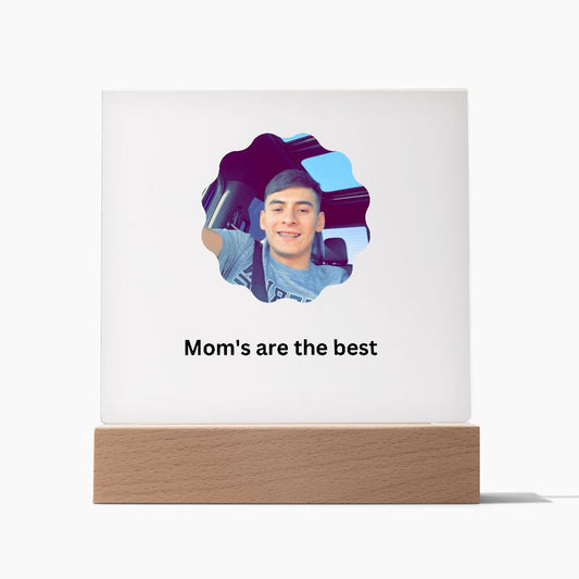 Acrylic plaque for test