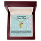 To An Amazing New Mom Custom Baby Feet Necklace, Engraved Baby Feet Necklace, Gift For New Mom, First Time Mom To Be Gift.