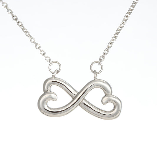 Sorry for Your Loss Gift, Loss of a Loved One, Grief, Bereavement Gift, Sympathy Infinity Heart Necklace, Loss of Husband, Loss of Father