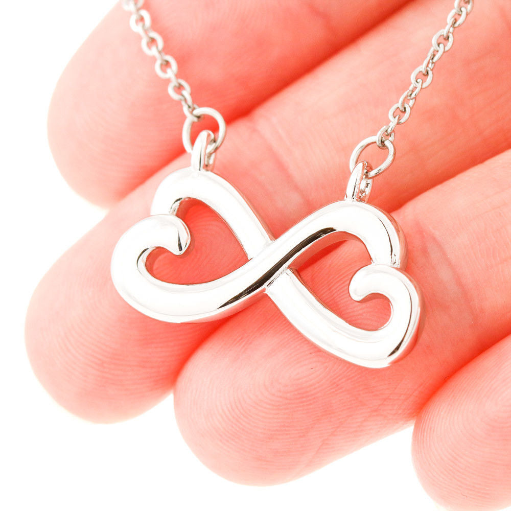 Junior Bridesmaid Gift Necklace, Infinity Necklace Personalized Flower Girl Gift for Junior Bridesmaid, Jewelry for jr Bridesmaid