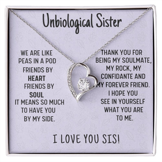 To My Daughter, Forever Love  Necklace, Birthday Gift For Her, Christmas Gift, From Loving Mom.