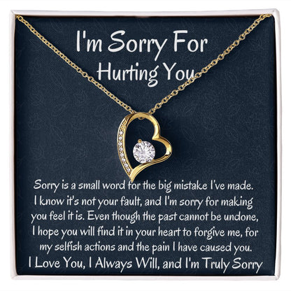 To My Lovely Wife, Forever Love Necklace, Birthday Gift For Her, Christmas Gift