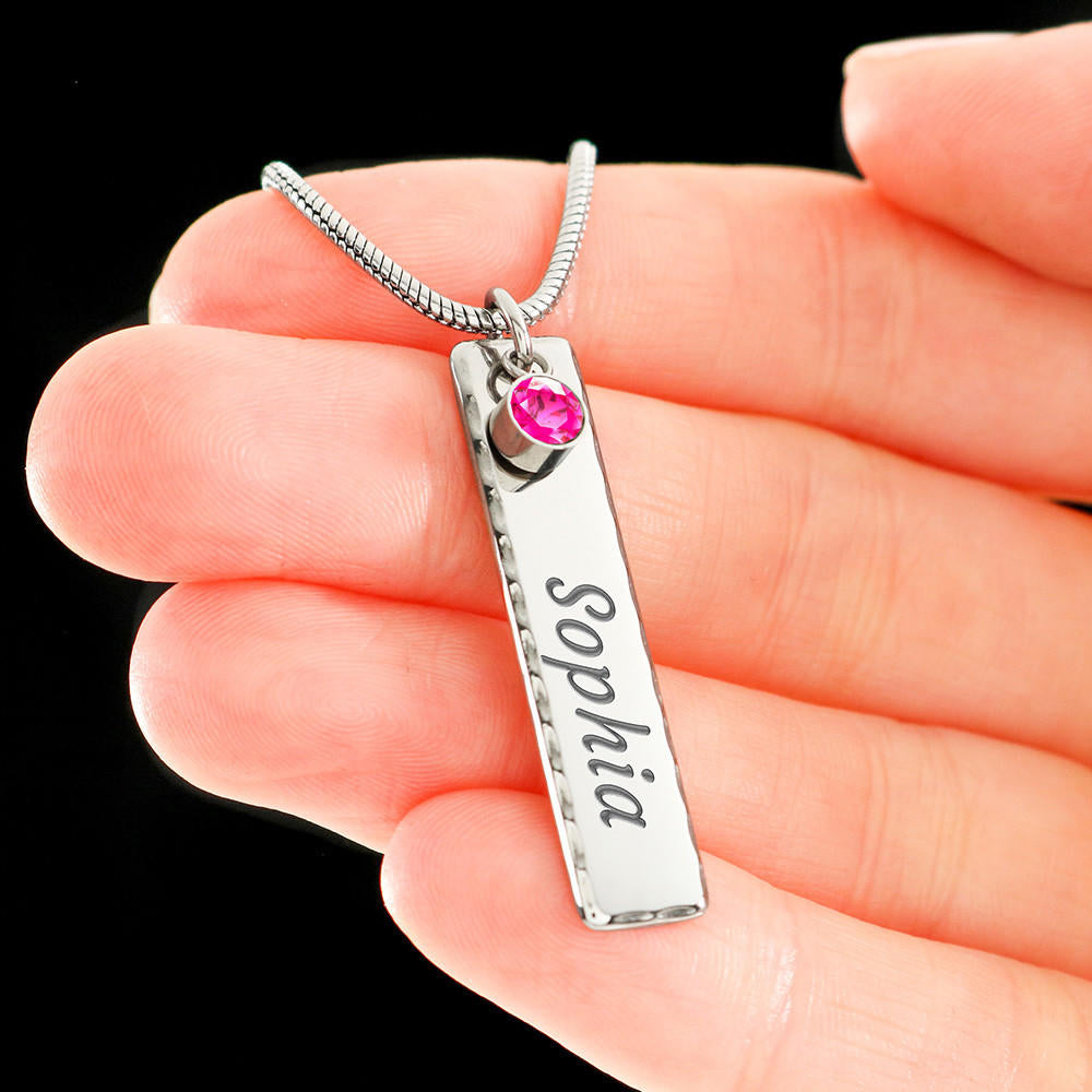 Birthday Gift for 15 Year Old Girl, Birthstone Necklace, Personalized  Birthday Gift, Present for Fifteenth Birthday, Birthday Gift For A Friend or Daughter